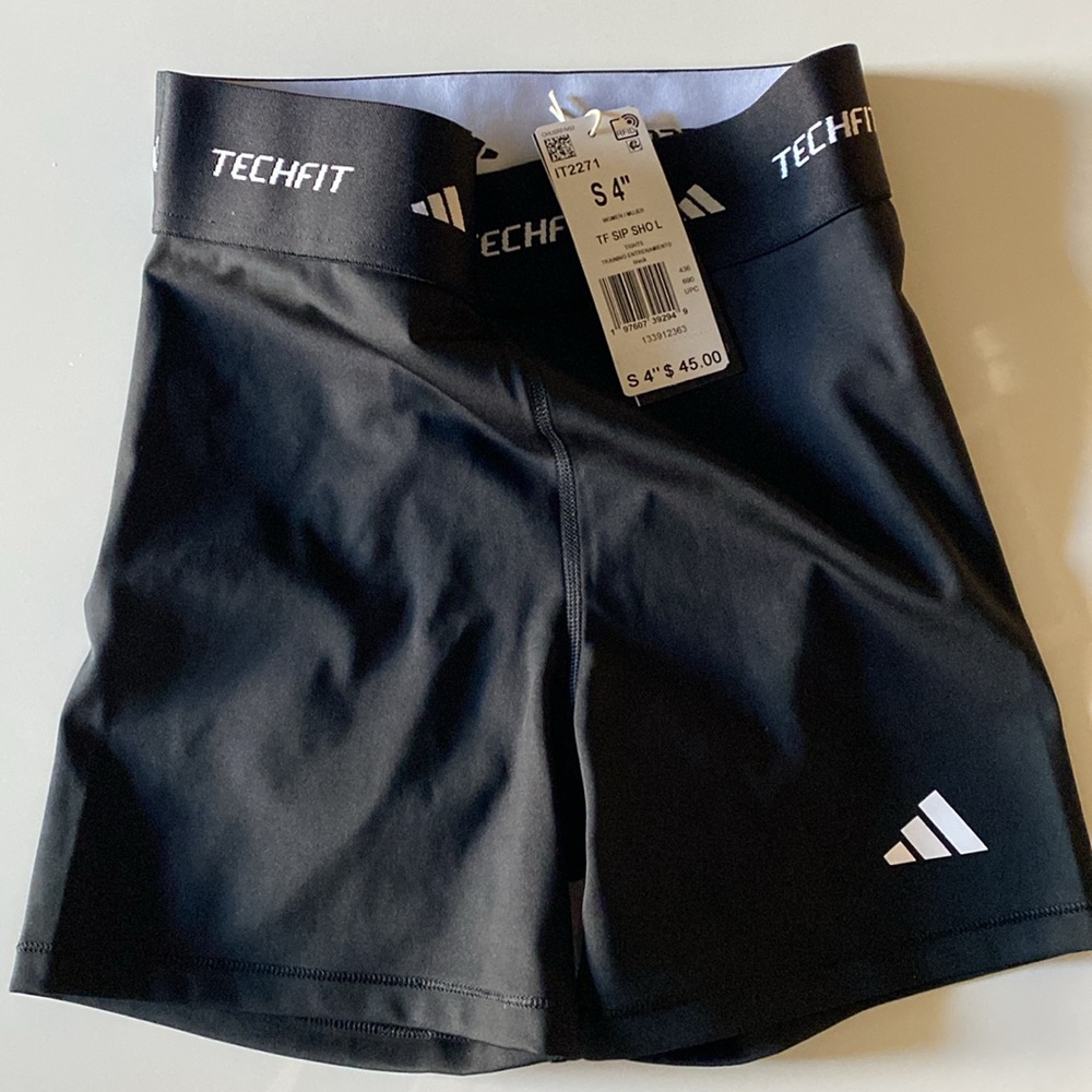 Adidas small 4” training shorts NWT